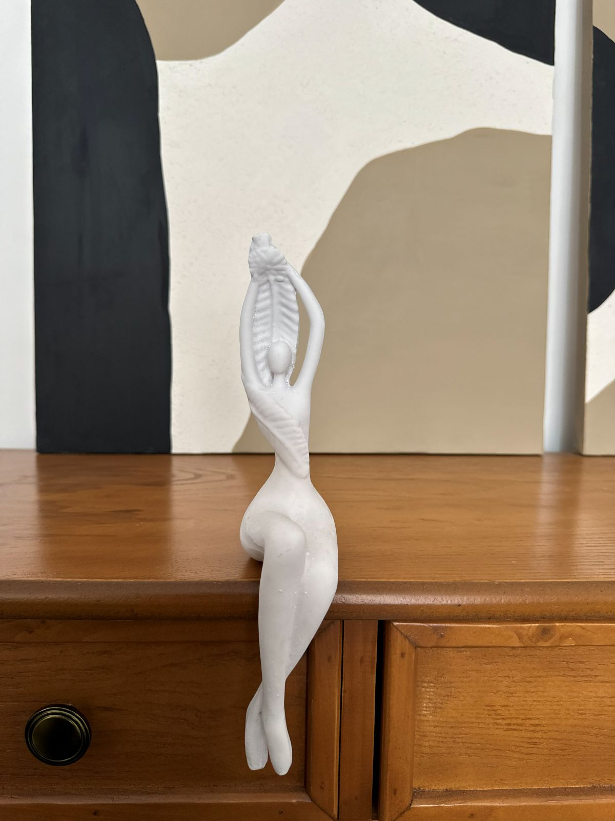 دکوری آدمک طاقچه ای برگی