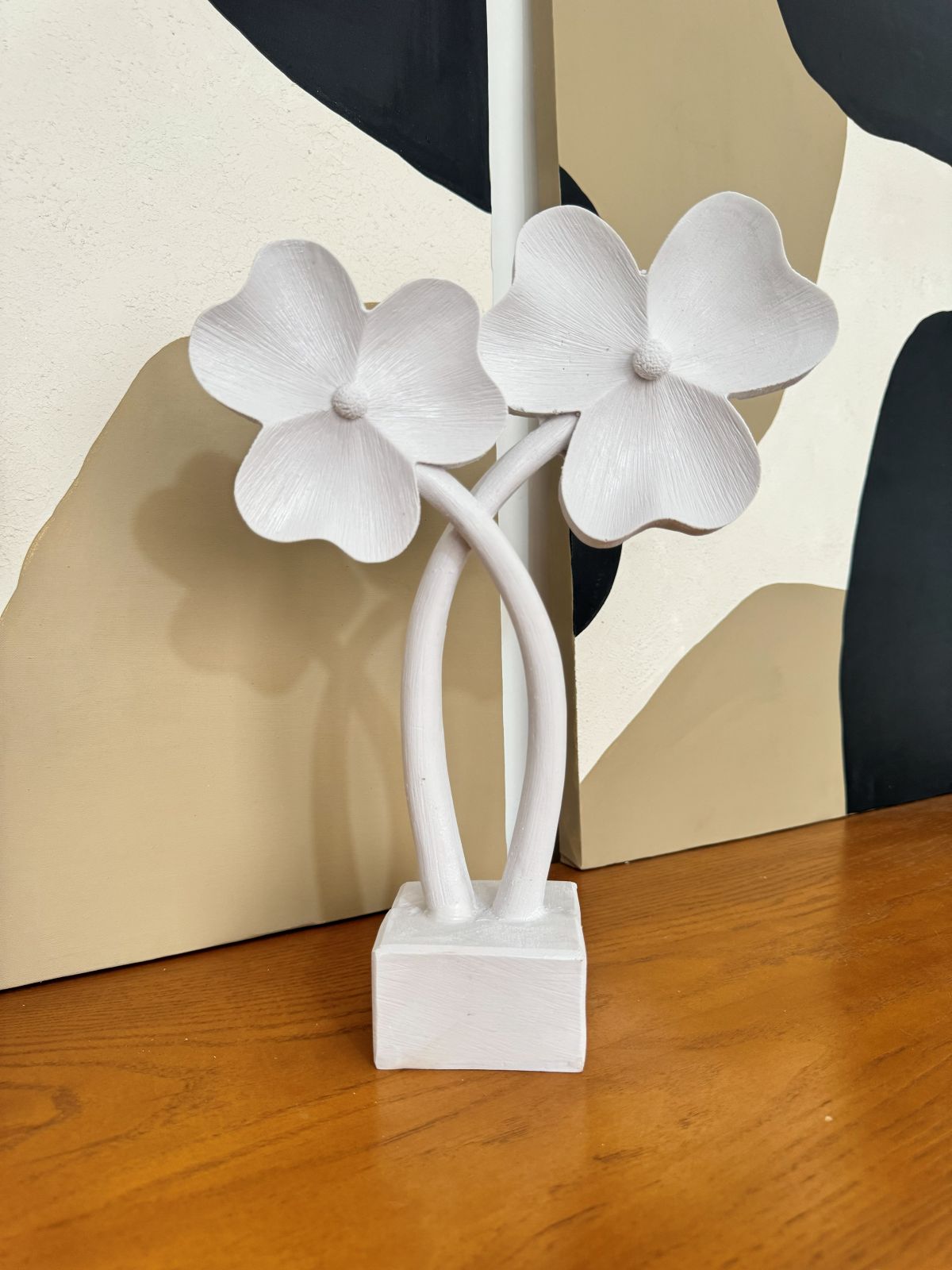 دکوری تندیس گل و ساقه