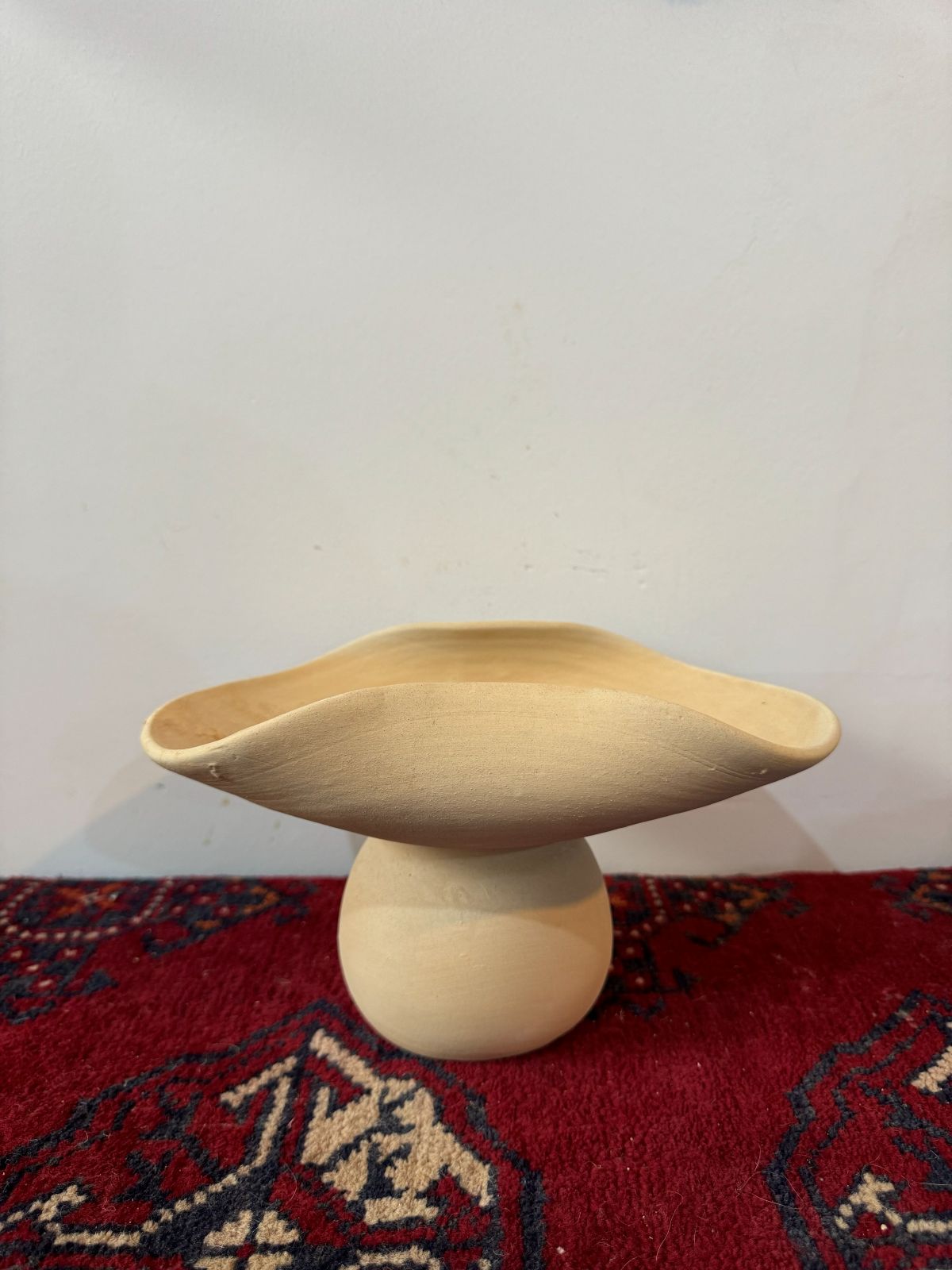 بشقاب چروک پایه دار