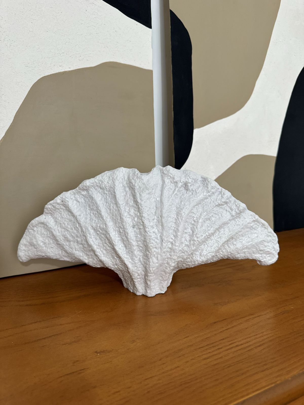 گلدان بادبزنی سنگی