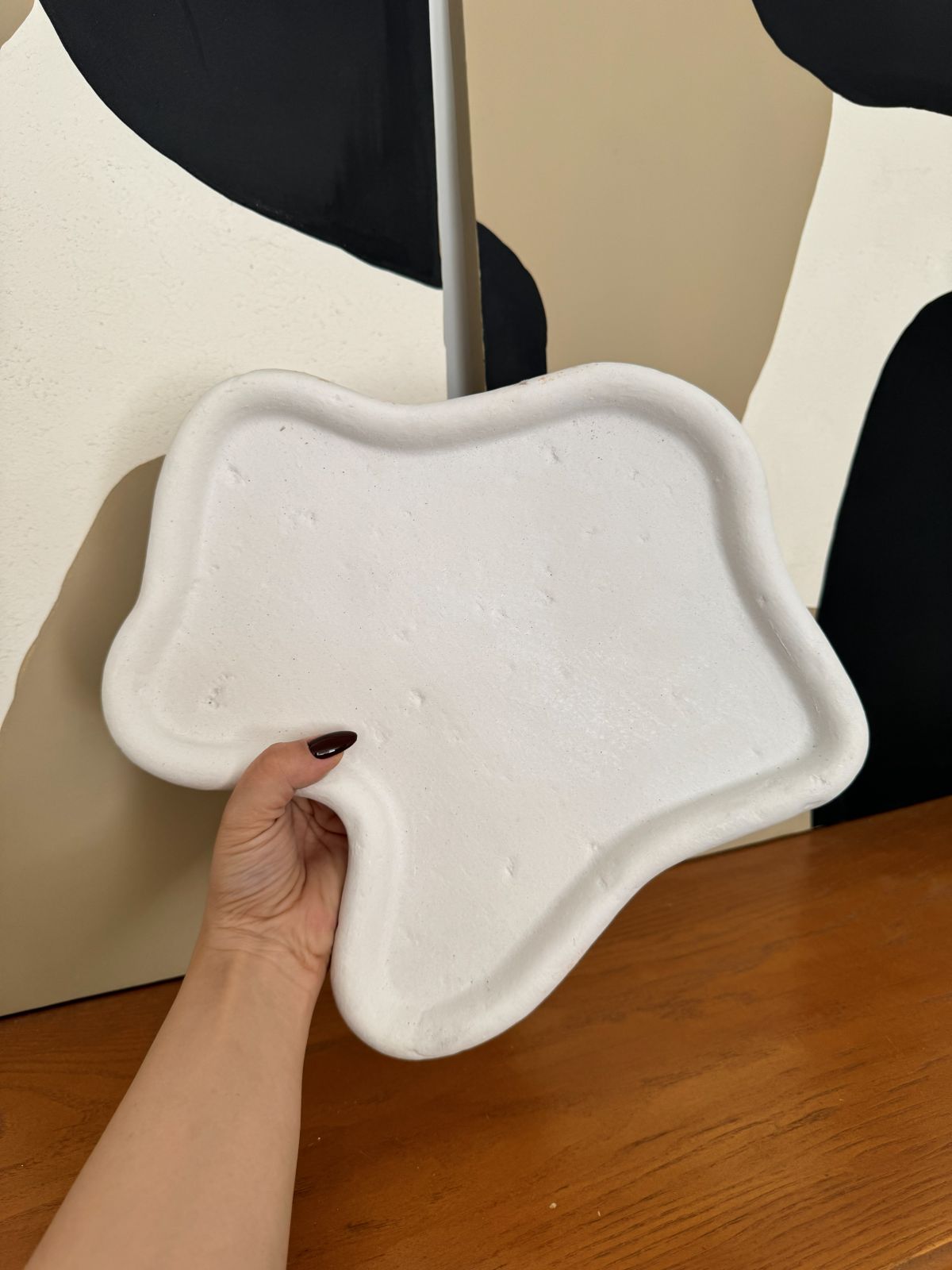 سینی دفورمه سنگی