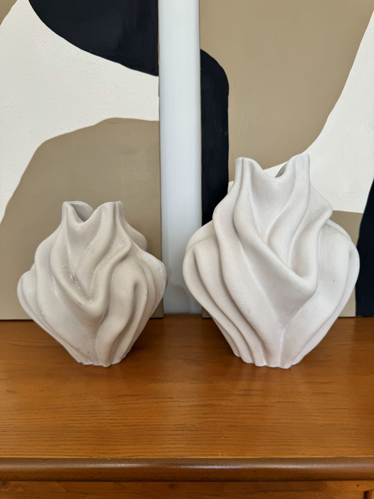 گلدان پرده ای مدرن