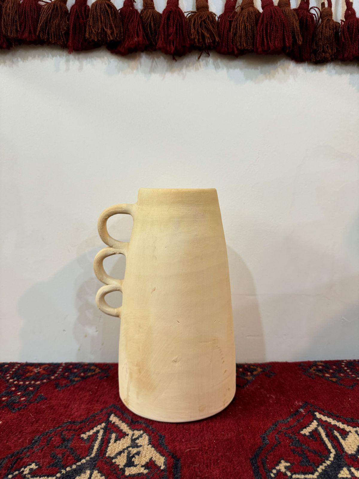 گلدان سه دسته استوانه