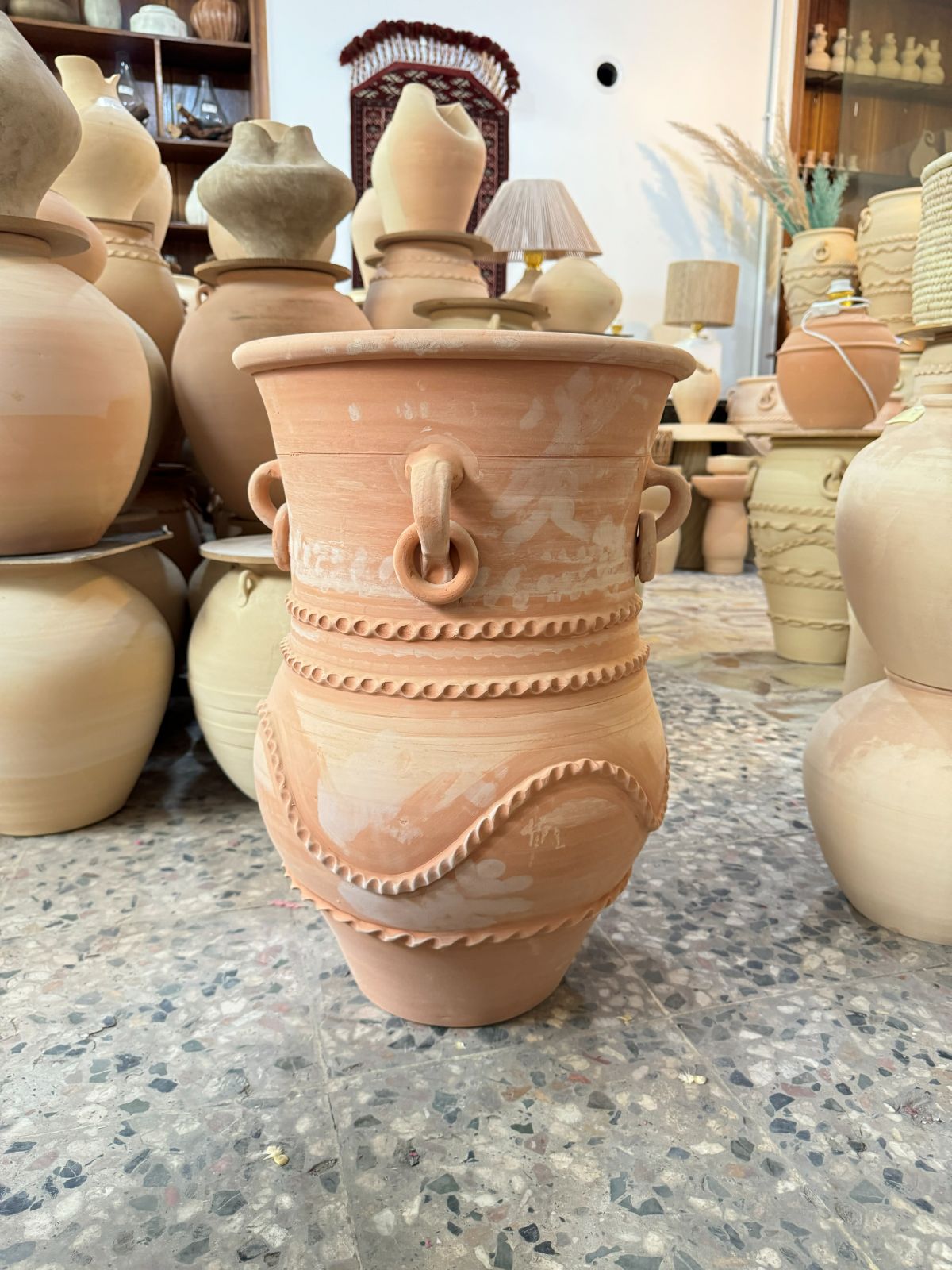 خمره کمر باریک زنجیری