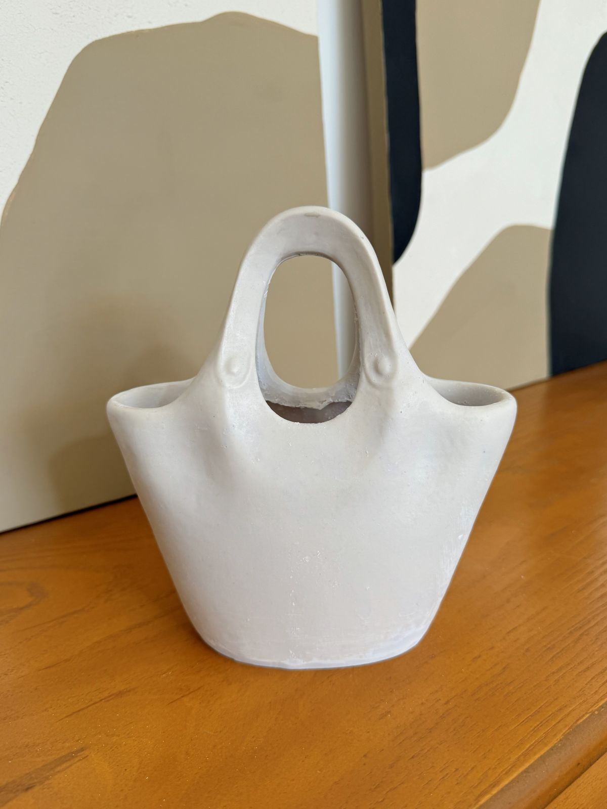 گلدان کیف ساده
